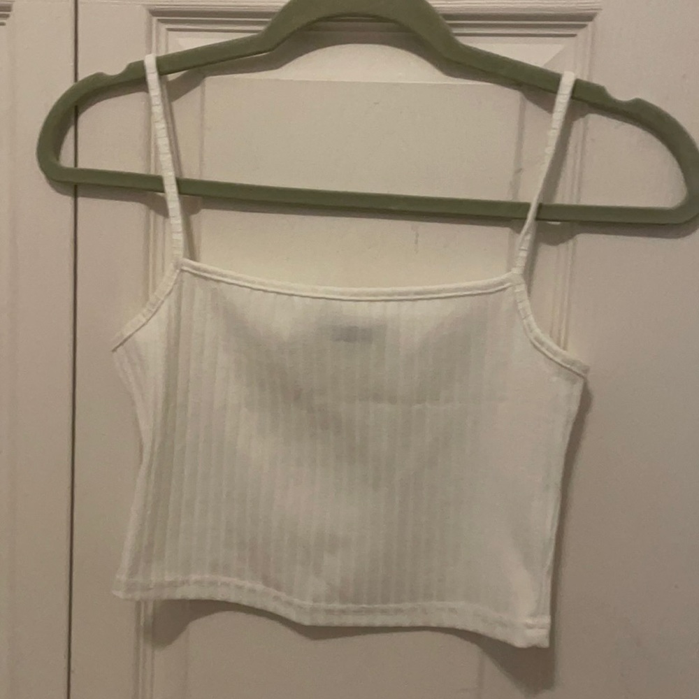 Shein White Crop Top
